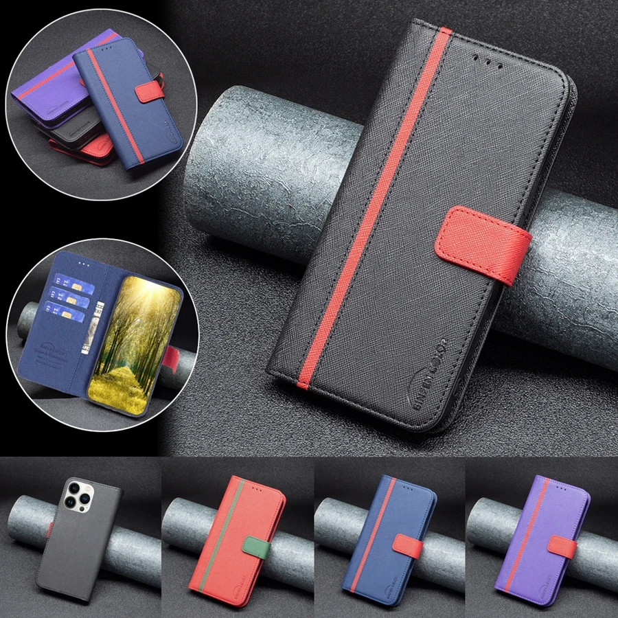 

Wallte Magnetic Flip Case For Motorola Moto G71 5G G41 G31 G22 G200 5G Motorola Edge S30 Moto E40 E30 Drop Protection Case Cover