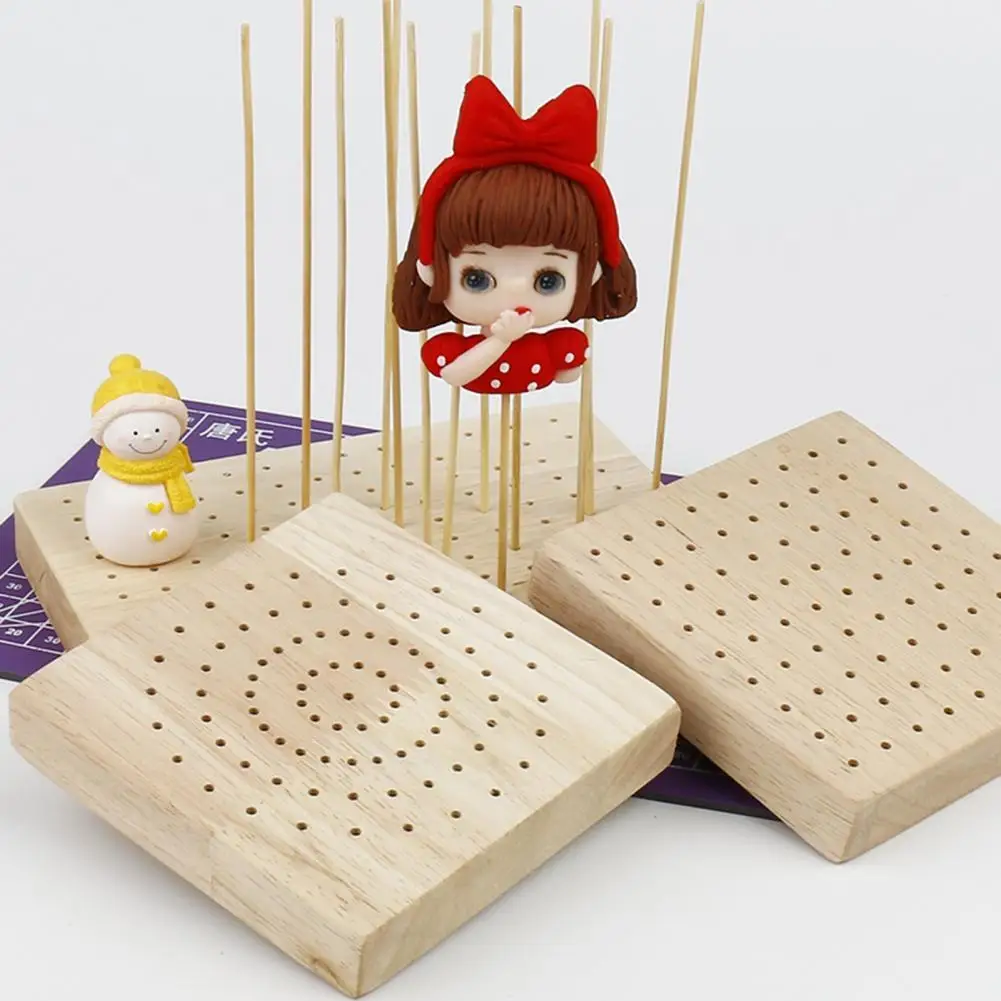 Clay Board Novel Clay Base Plug Board Sculpture Pottery Plate Nice-looking Easily Mix Clay Holes Base