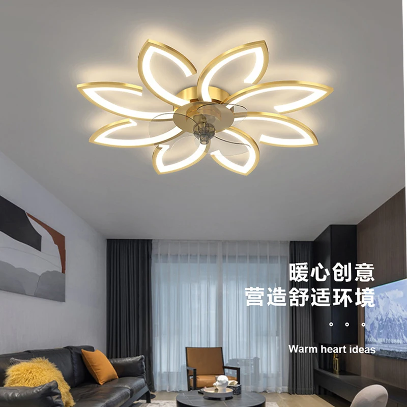 

современный потолочный светильник для спальни, скандинавский вентилятор, люстра с потолочным вентилятором для столовой