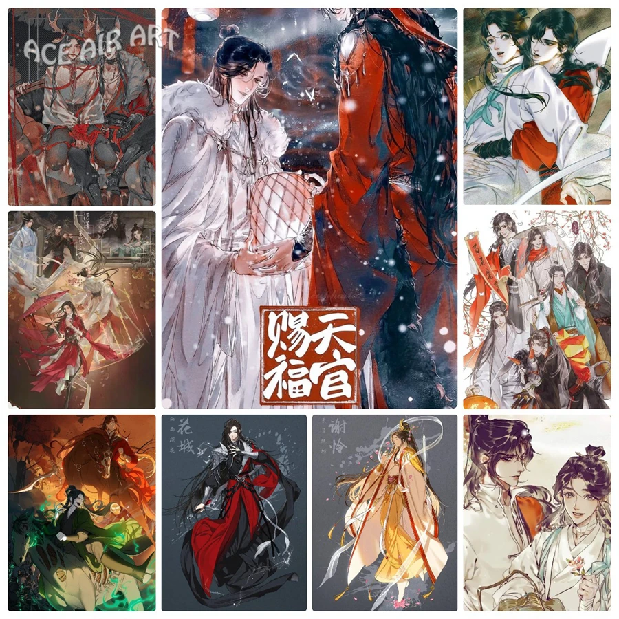 

Набор для алмазной вышивки Tian Guan Ci Fu 5D, полное покрытие, круглые/квадратные сверла, мозаика для творчества, украшение для дома, декор для стен