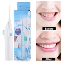 manual oral care irrigator portable water dental flosser cordless teeth cleaner mouth cleaning teeth cleaner oral hygiene