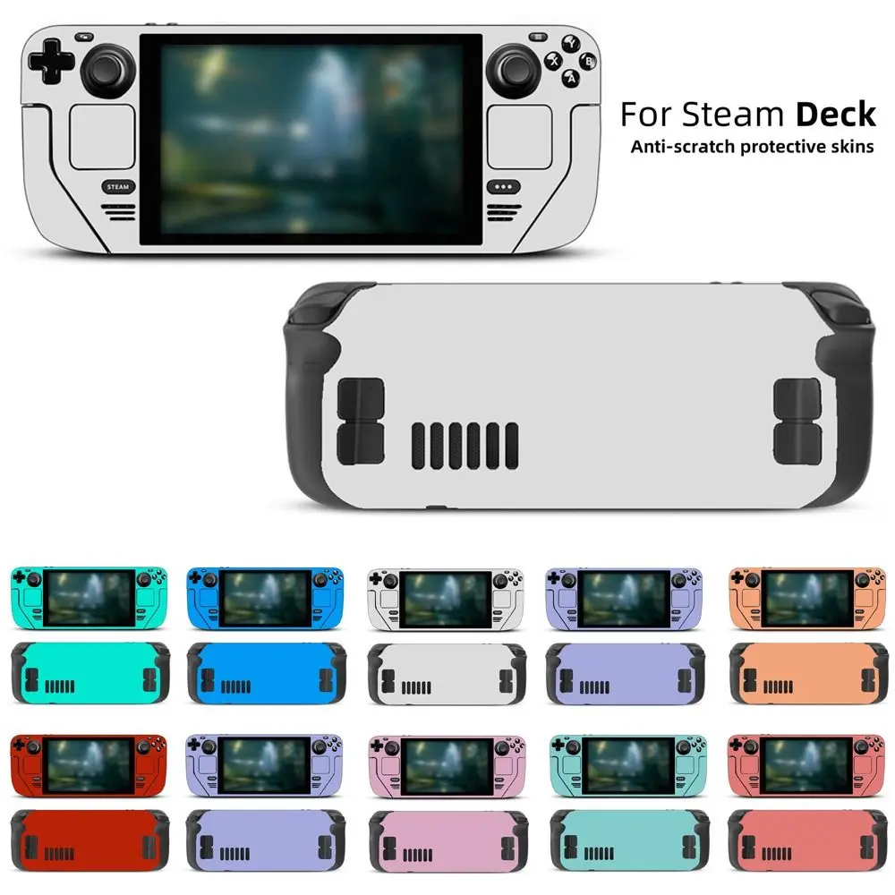 

New Anti-scratch Aesthetic Skin Vinyl for Steam Deck Console Full Set Protective Decal Wrapping Cover For Valve Console Stickers