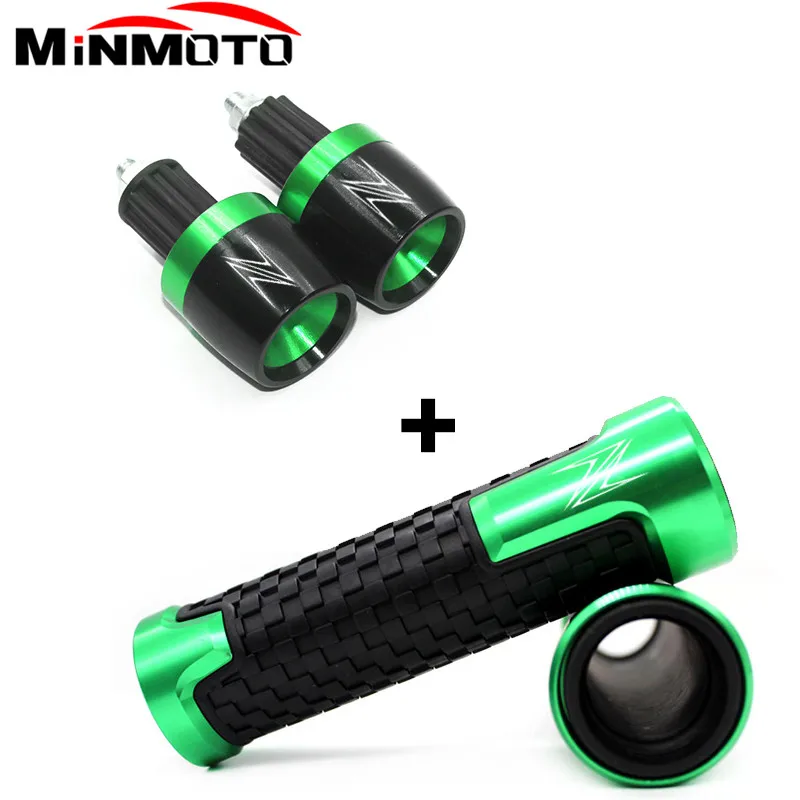 Motorcycle CNC Handle Bar Handlebar Grips Cap End handle Plugs cap For KAWASAKI Z400 Z750 Z800 Z900 Z900RS Z1000 Z1000SX