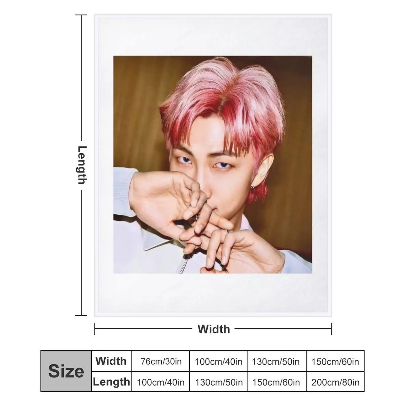 Наянджон тизер для масла фото розовые волосы RM пледы одно милое клетчатое