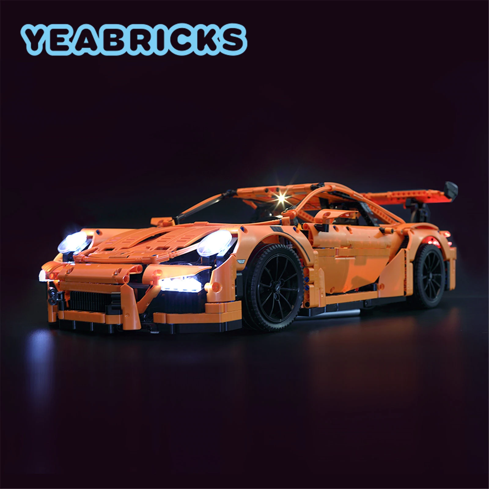 

YEABRICKS набор со светодиодной подсветкой для 42056 строительных блоков (без модели) Кирпичи игрушки для детей