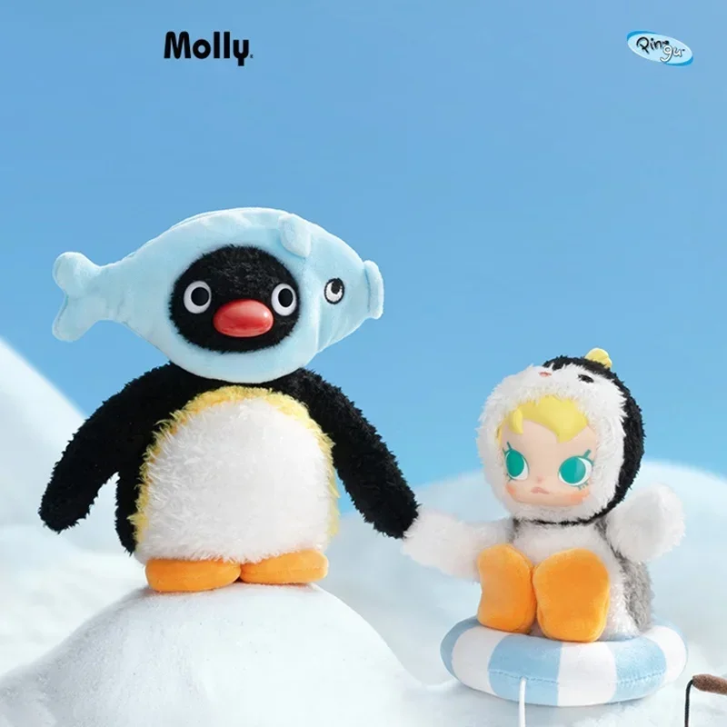 Виниловый кулон POPMART Baby Molly PINGU Happy Fishing Series