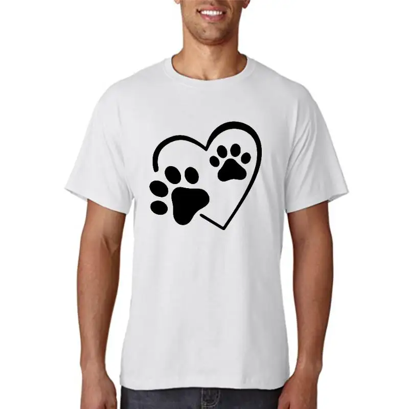

Женские футболки, Модная стильная футболка с принтом в виде собачьей лапы, мультяшных животных, питомцев 90-х, летняя женская футболка с граф...