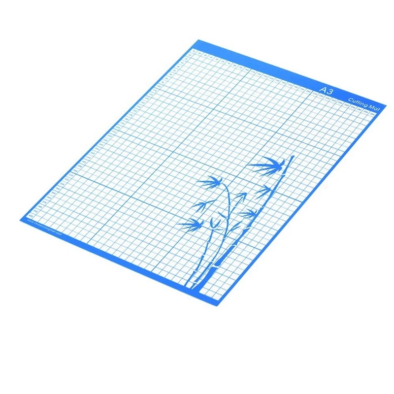 

3X Cutting Mat Standard Grip Adhesive Mat With Measuring Grid For Silhouette Cameo Cutting Plotter Machine, A3