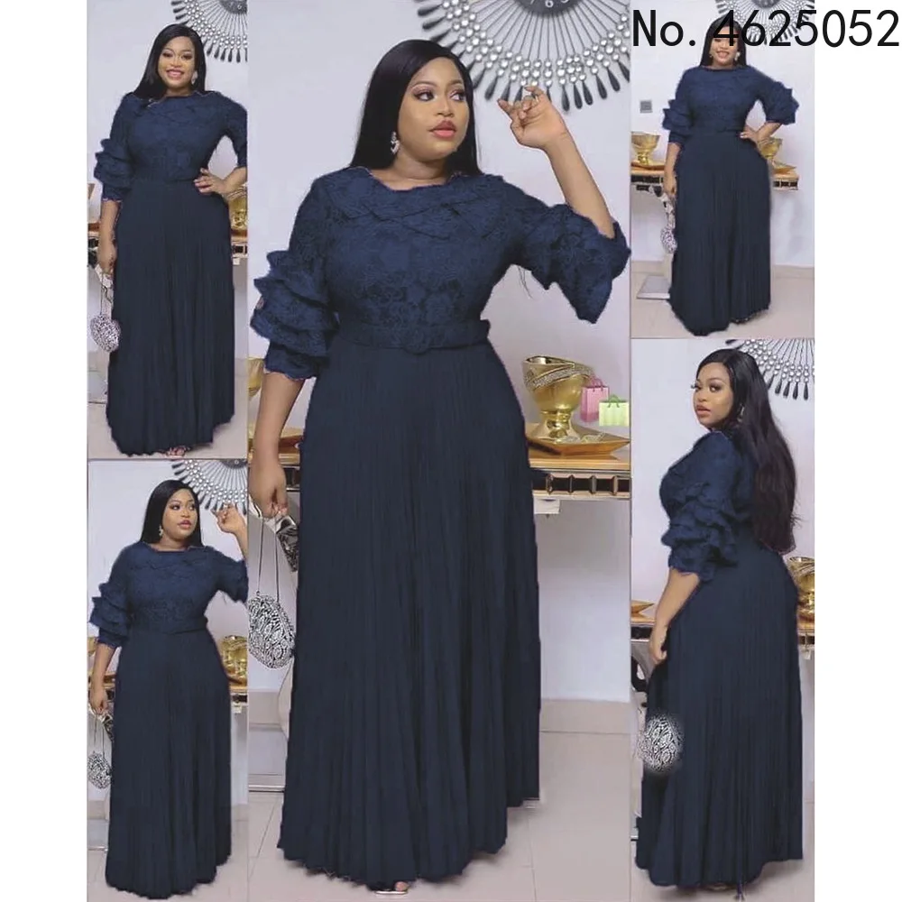African Lace Dresses For Women 2022 Evening Party Dress Plus Size Robe Africaine Femme Africa Clothing Elegant Kaftan Maxi | Тематическая