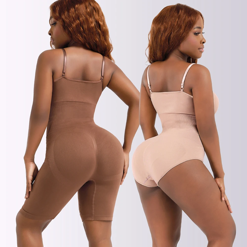 Seamless Bodysuit Shapewear Women Tummy Slimming Shapewear Waist Trainer Shapers Crotch Opening Sexy Lingerie Body Shaper