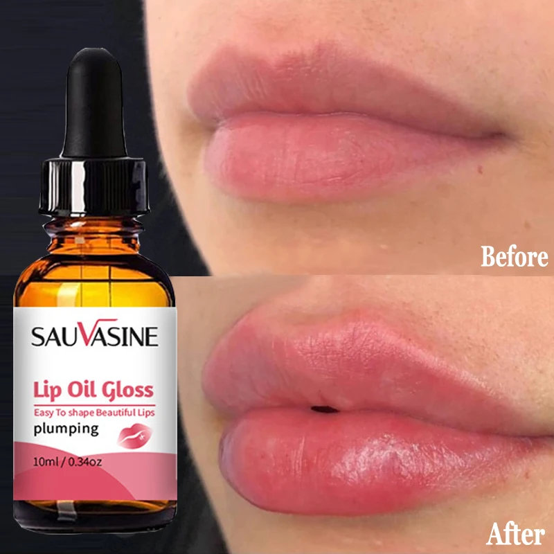 

Sdotter 10g Sexy Lip Plumper Serum Long-Lasting Moisturizing Repairing Reduce Lip Fine Lines Lip Plump Essence Lip Care Beauty M