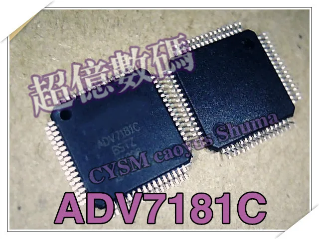 

10Pcs ADV7181C 7181 7181C NEW Original 10-Bit, Integrated, Multiformat SDTV Video Decoder and RGB Graphics Digitizer IC NEW