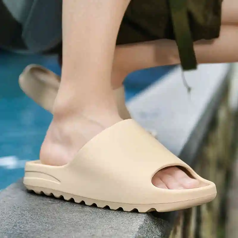 

Soft Sole Cloud Slippers Sandals Women Summer 2022 Non Slip Thick Platform Bathroom Slippers Woman Eva Slides Flip Flops Mujer