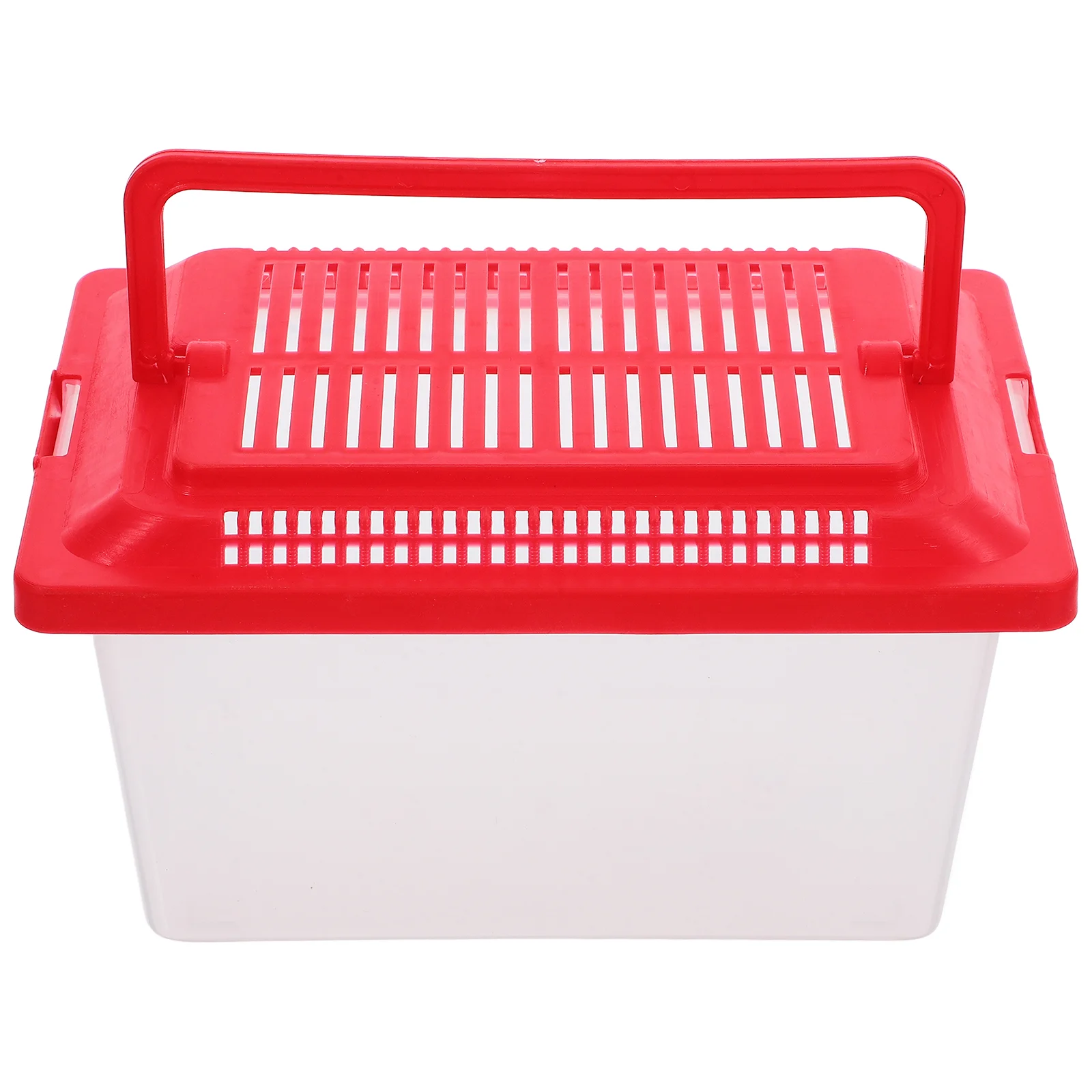 Маленький аквариум пластиковый черепаха для домашних животных ручной контейнер