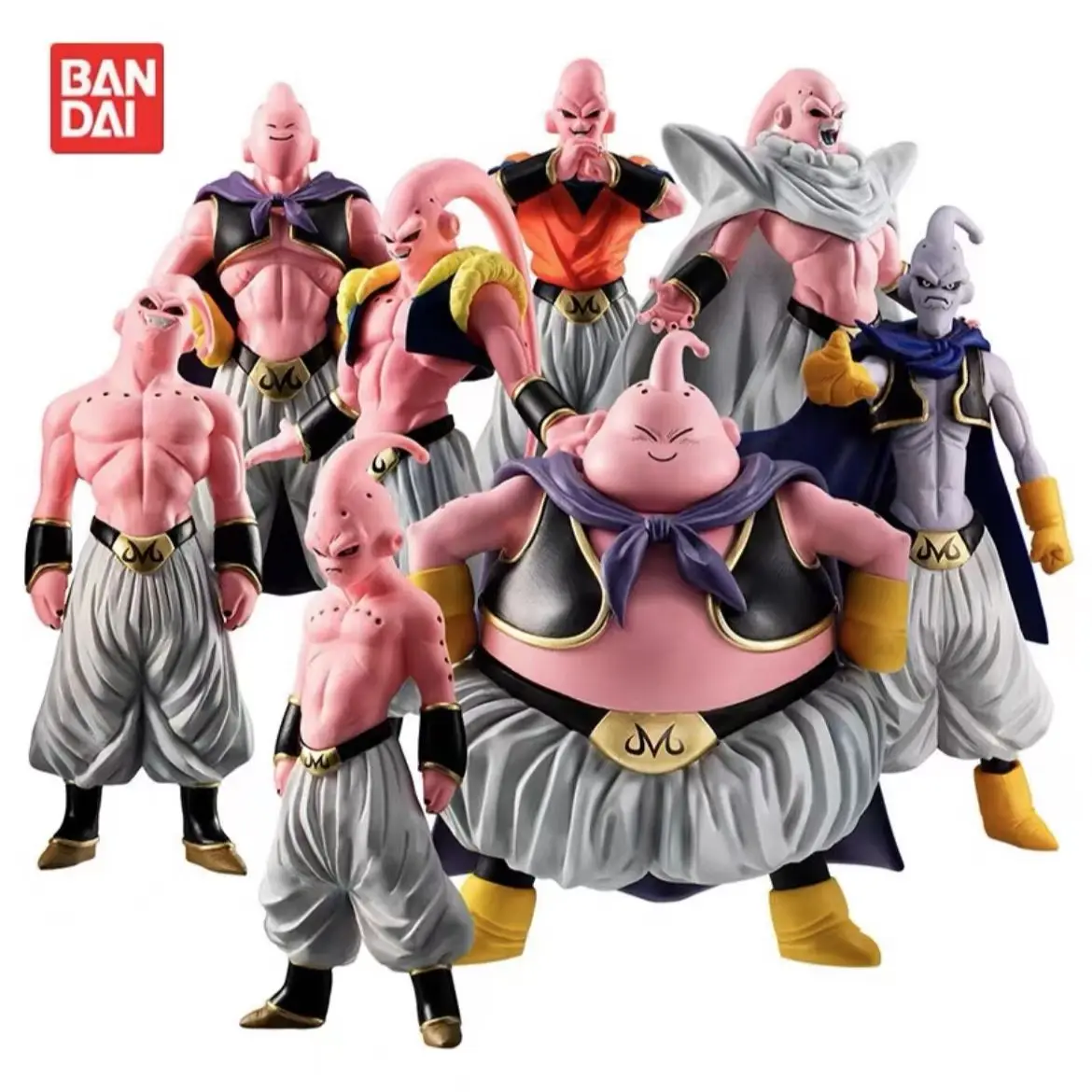 

IN Stock Bandai Dragon Ball Z HG Majin Buu Full form Gashapon Action Anime Figure Model Kids Toys