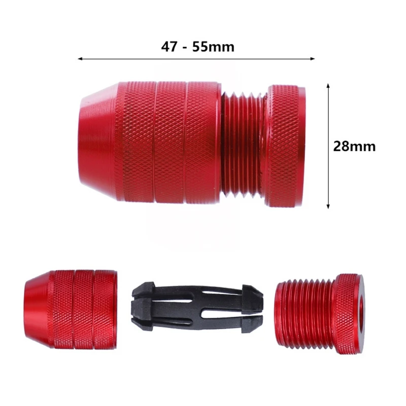 

X37E Multifunctional Aluminum Alloy Stop Ring Woodworking Tool Adjustable Drill Bit Stopper Step Twist Drill Positioner