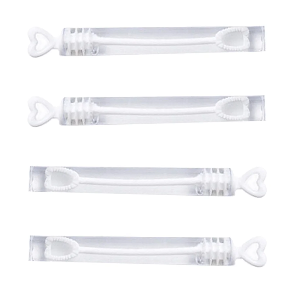 

48pcs Wedding Bubble Wand Heart Tube Bubble Stick Party Favours Table Decoration Party Accessories Gifts for kids birthdays