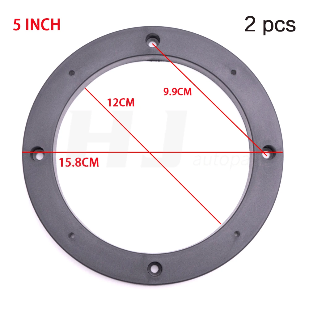 

2 шт. 6*9 4 5 6,5 дюймов Универсальный автомобильный стерео динамик разделитель пластиковый коврик кольца аудио кронштейн держатель адаптер для автомобиля грузовика 1 пара