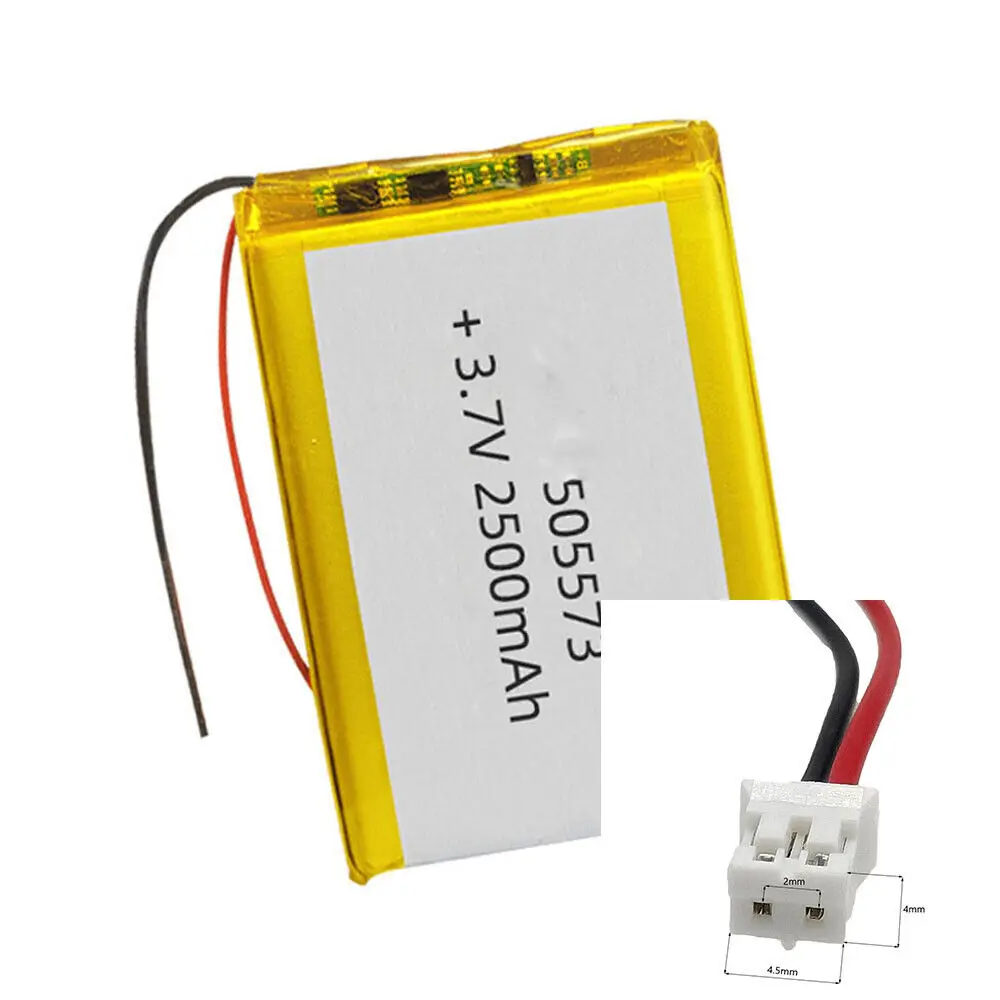 Аккумуляторная 3 7 В 2500 мАч 505573 Литий-полимерный ионный аккумулятор для MP479