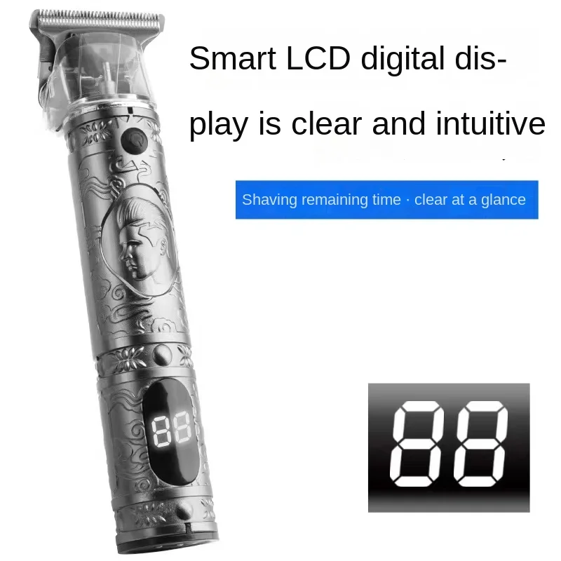 

Vintage Electric Cordless Hair Cutting Machine Professional Hair Barber Trimmer Clipper Shaver Beard Lighter bikini trimmer