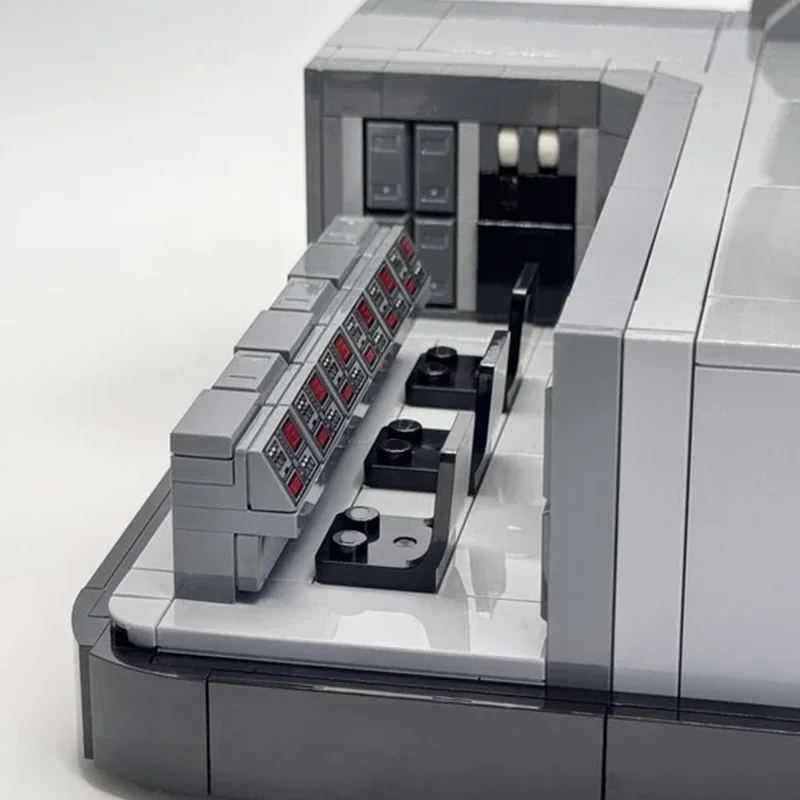 Модель фильмов со звездами MOC строительные кирпичи военный корабль командная
