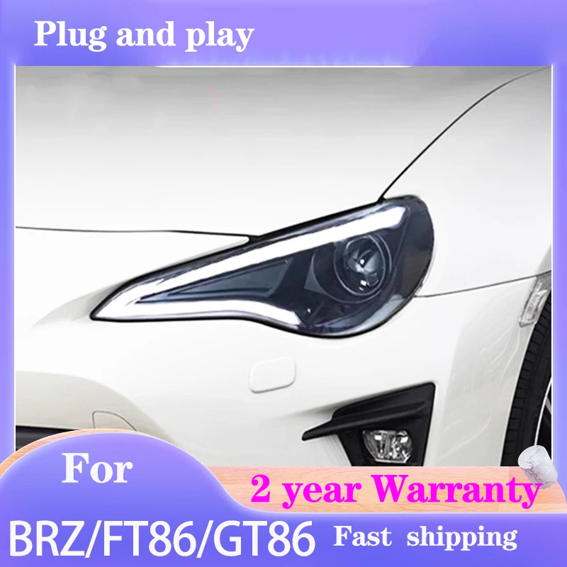 Стайлинг автомобиля для Toyota GT86 передняя фонарь 2012-2020 FT86 фара DRL сигнал поворота