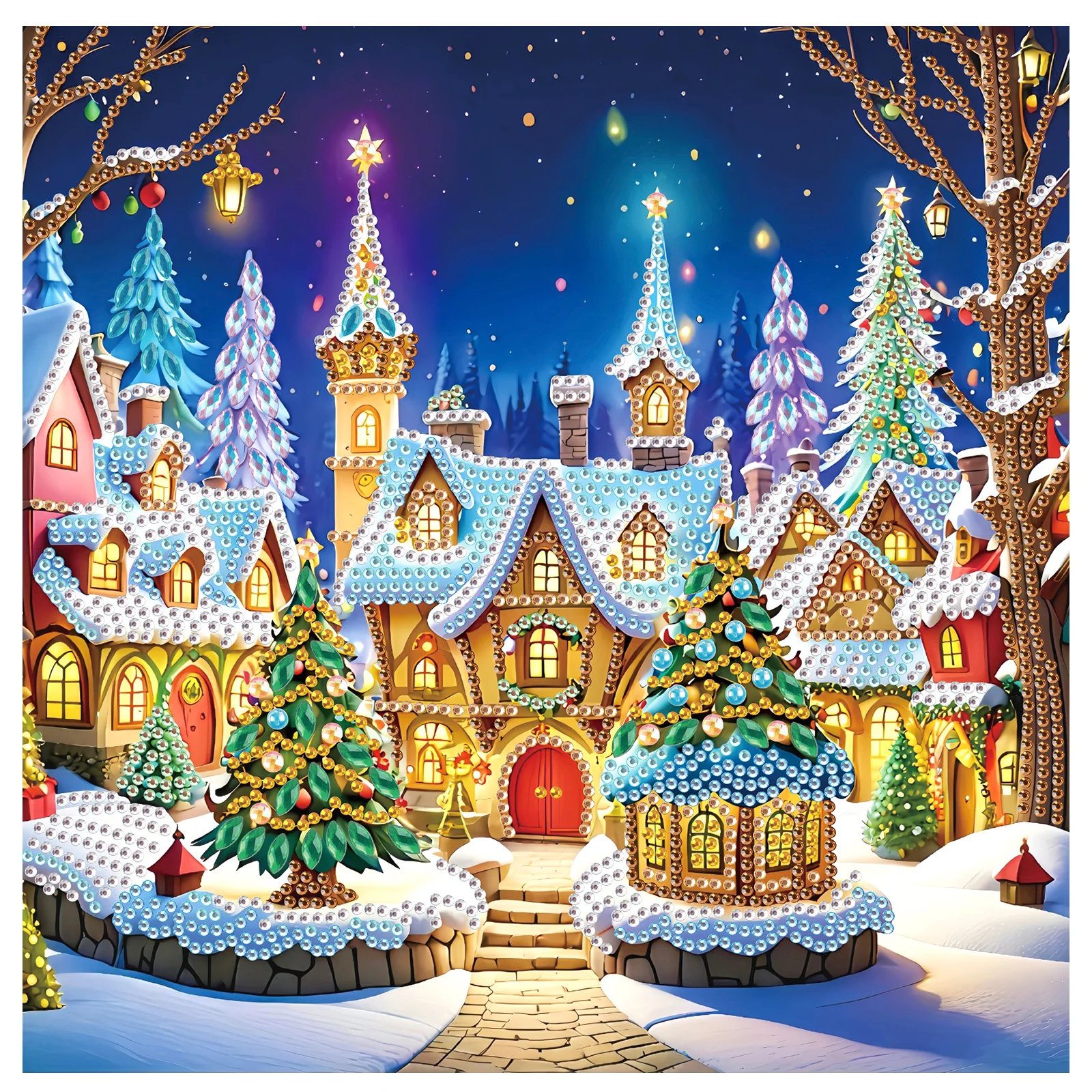 Наборы Алмазной Живописи Для Взрослых Красивый Уникальный Дизайн Дома С