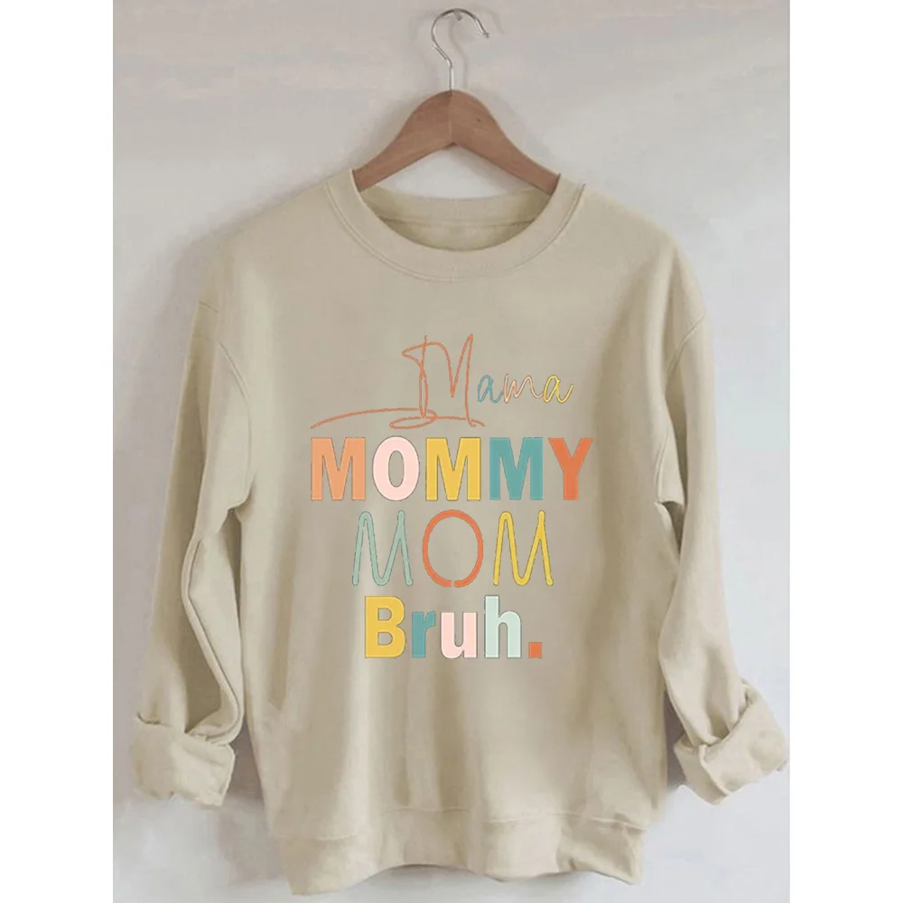 

Women‘s Mama Mommy Mom Bruh Long Sleeve Sweatshirt
