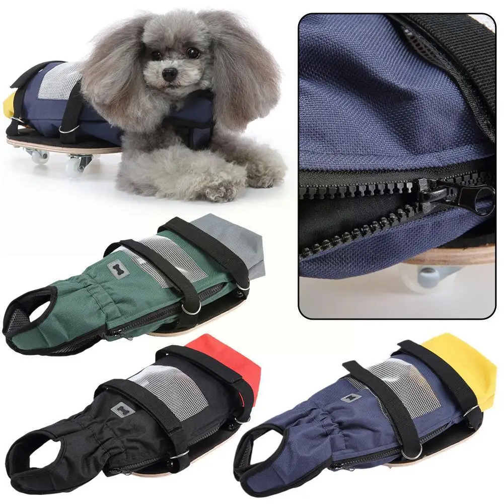 

Pet Wheelchair Disabled Old Dog Care Walking Assisted Car Rehabilitation Support Scooter Legs Cart Adjustable Lightweig J7q3