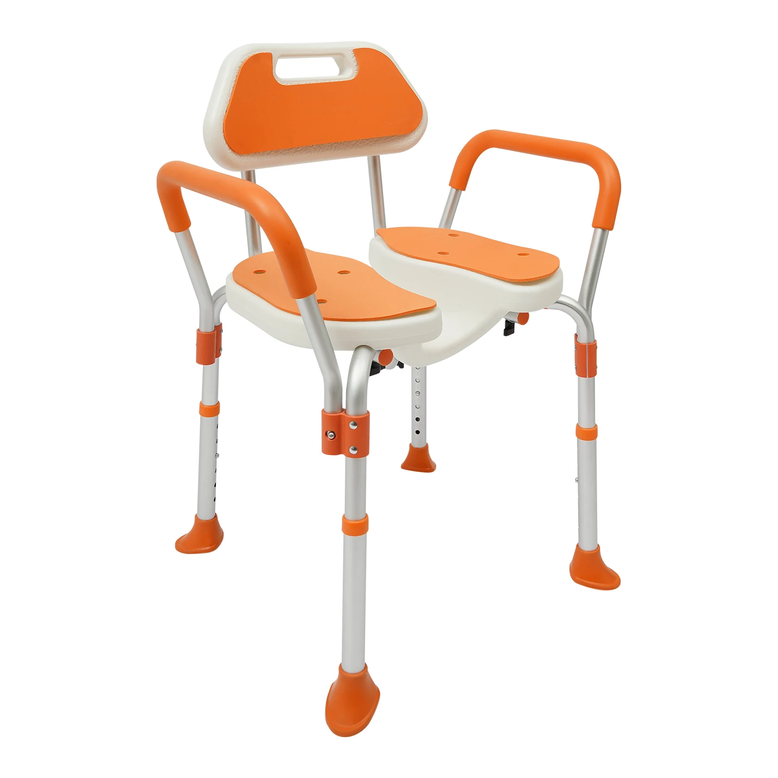 Стул для душа регулируемый по высоте стул со спинкой подлокотниками ванной