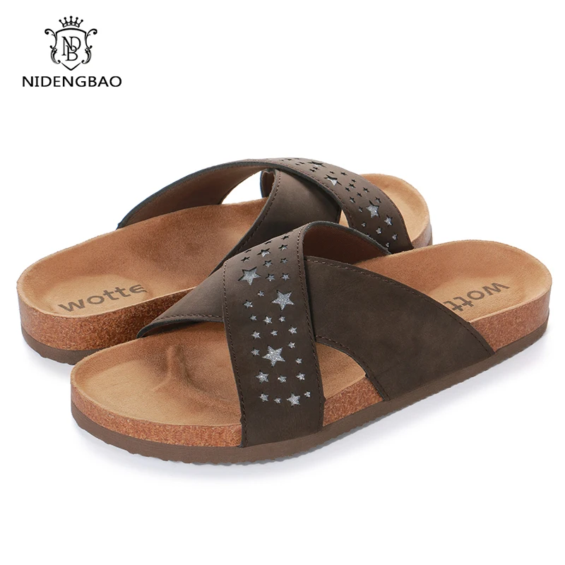 Сандалии мужские с перекрестной шнуровкой Пляжная повседневная обувь