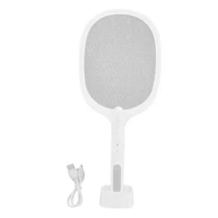 electric fly swatter electric mosquito racket 3 layer net for restaurant for home for living room