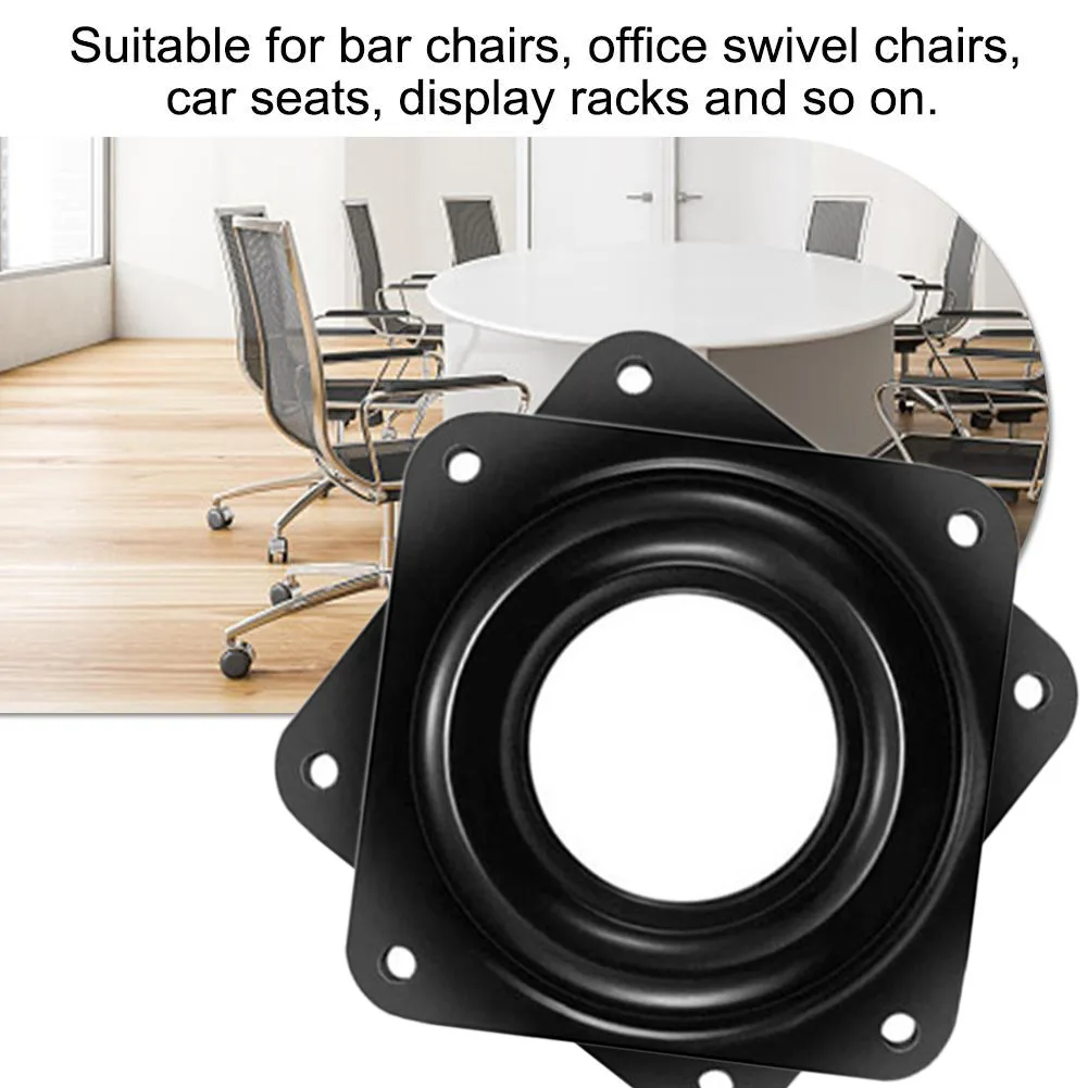 

Tool 360 Degree Heavy Duty Metal Bearing Rotating Swivel Turntable Plate Desk Table For Bar Office Swivel Chair Car Seat Stand