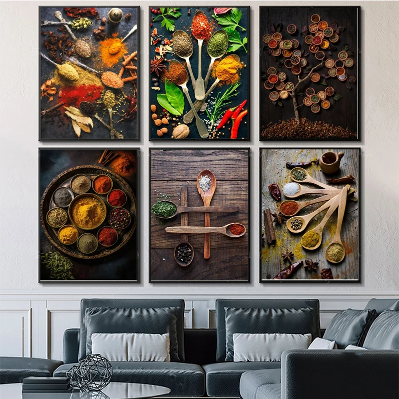 

Spice Herb Cooker Poster Anime Posters Sticky HD Quality Poster Wall Art Painting Study Wall Decor