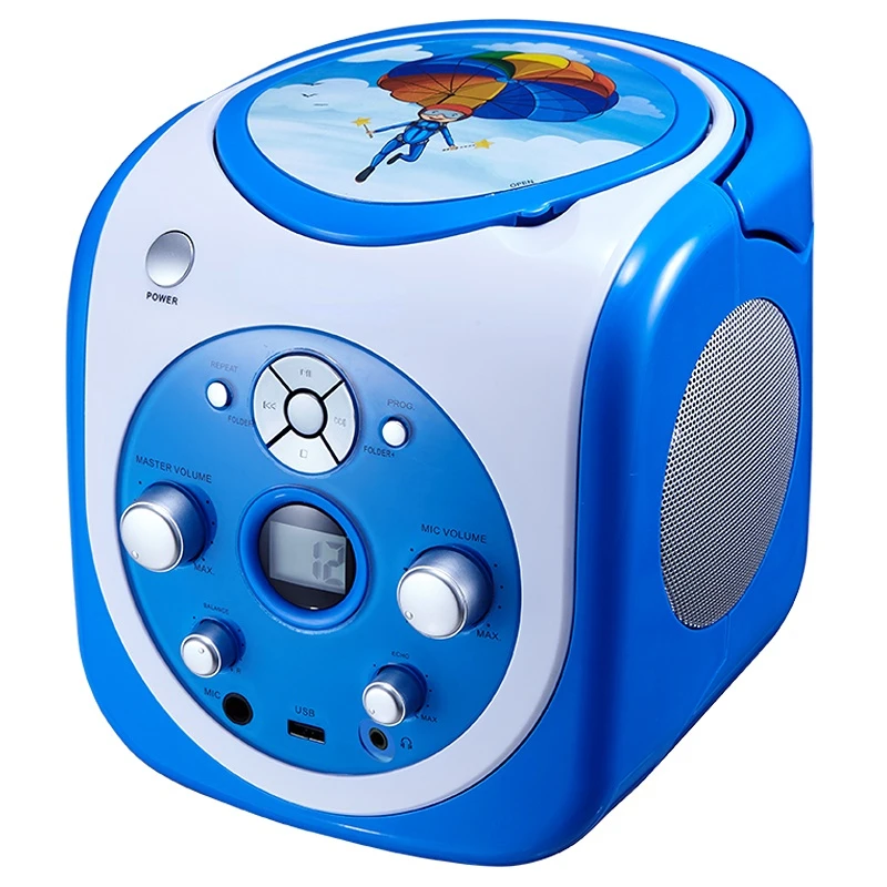 Amplifier Child Learning With Machine Speaker U Disk Play Mp3 Disc Microphone Karaoke Stereo Audio Megaphone