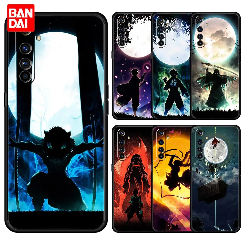 

Cover Case for Oppo Realme C21 C21Y C25 C15 C11 C3 C20 5 6 7i 8i 8 8Pro Narzo30A Phone Thin Korea Back Cute Anime Demon Slayer