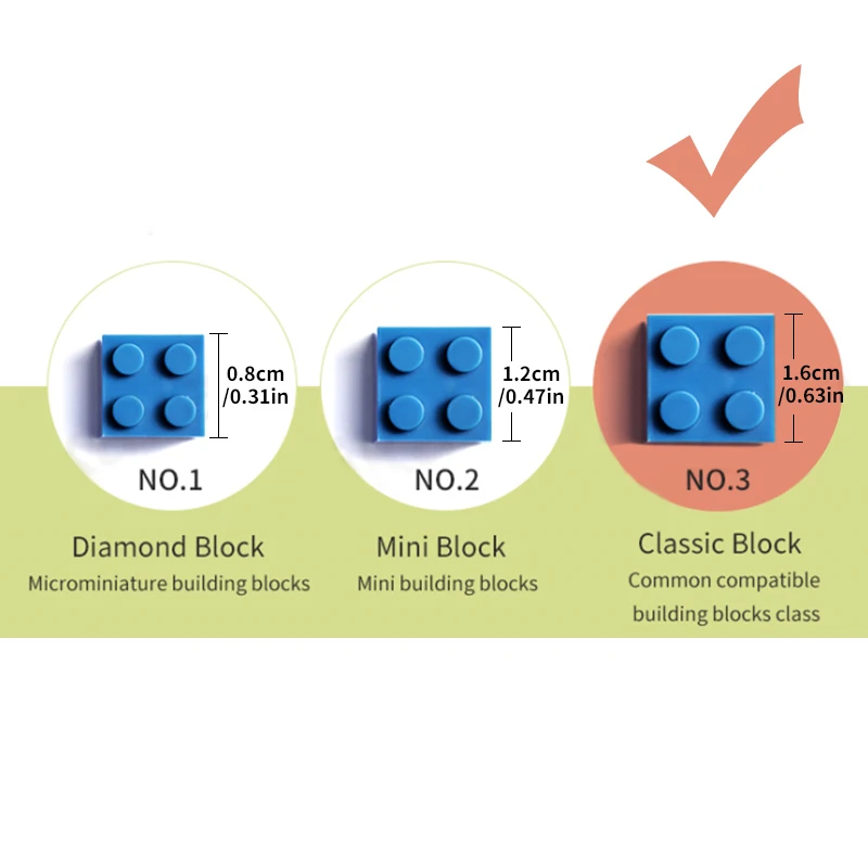 434 шт. Детский конструктор Деревня мечты
