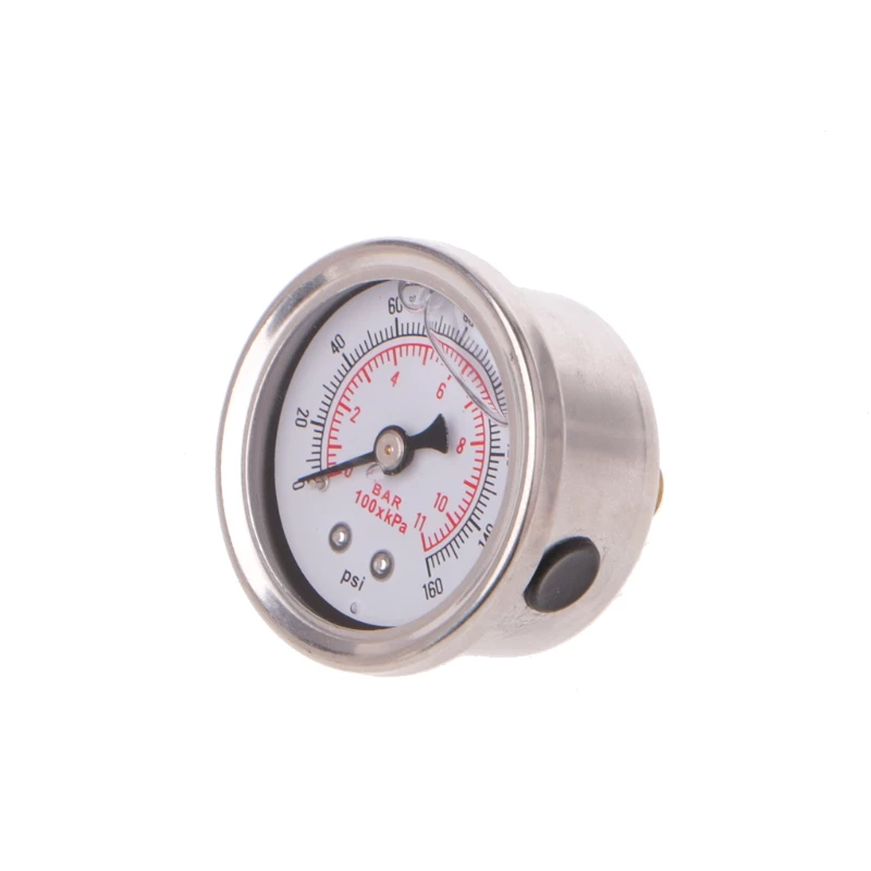 

Vehicle Fuel Oil Display Gauge 0-160 Psi/Bar Fuel Pressure Regulator Gauge Meter Vehicle Engine Fuel Meter