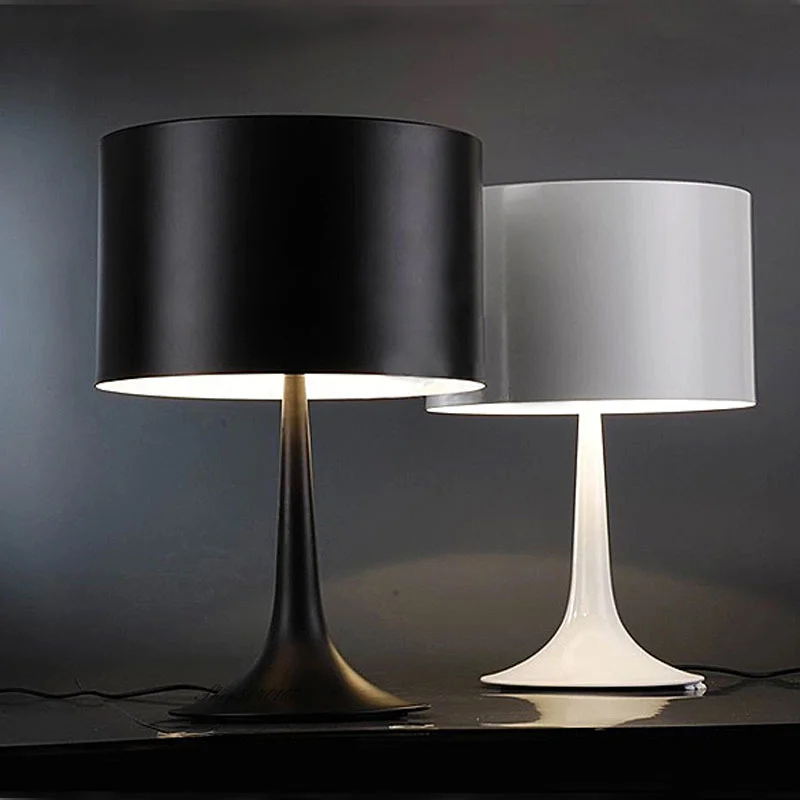 

Modern Simple Table Lamp Creative Gentleman Hat Desk Lamp for Bedroom Living Room Home Decor E27 Black Light Fixture Beside Lamp