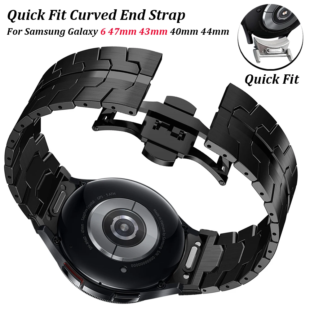 

Ремешок из нержавеющей стали для Samsung Galaxy 6classic 47 мм 43 мм 5pro 45 мм