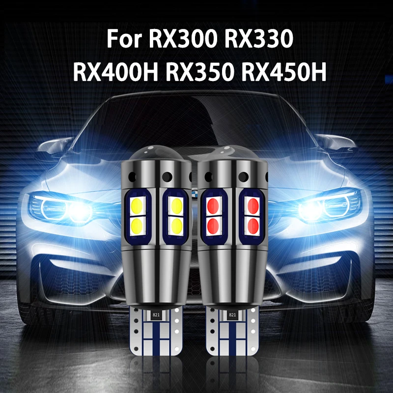 

2pcs LED Parking Light For Lexus RX300 RX330 RX400H RX350 RX450H Accessories 1999-2012 2004 2005 2006 2007 2008 2009 2010 2011