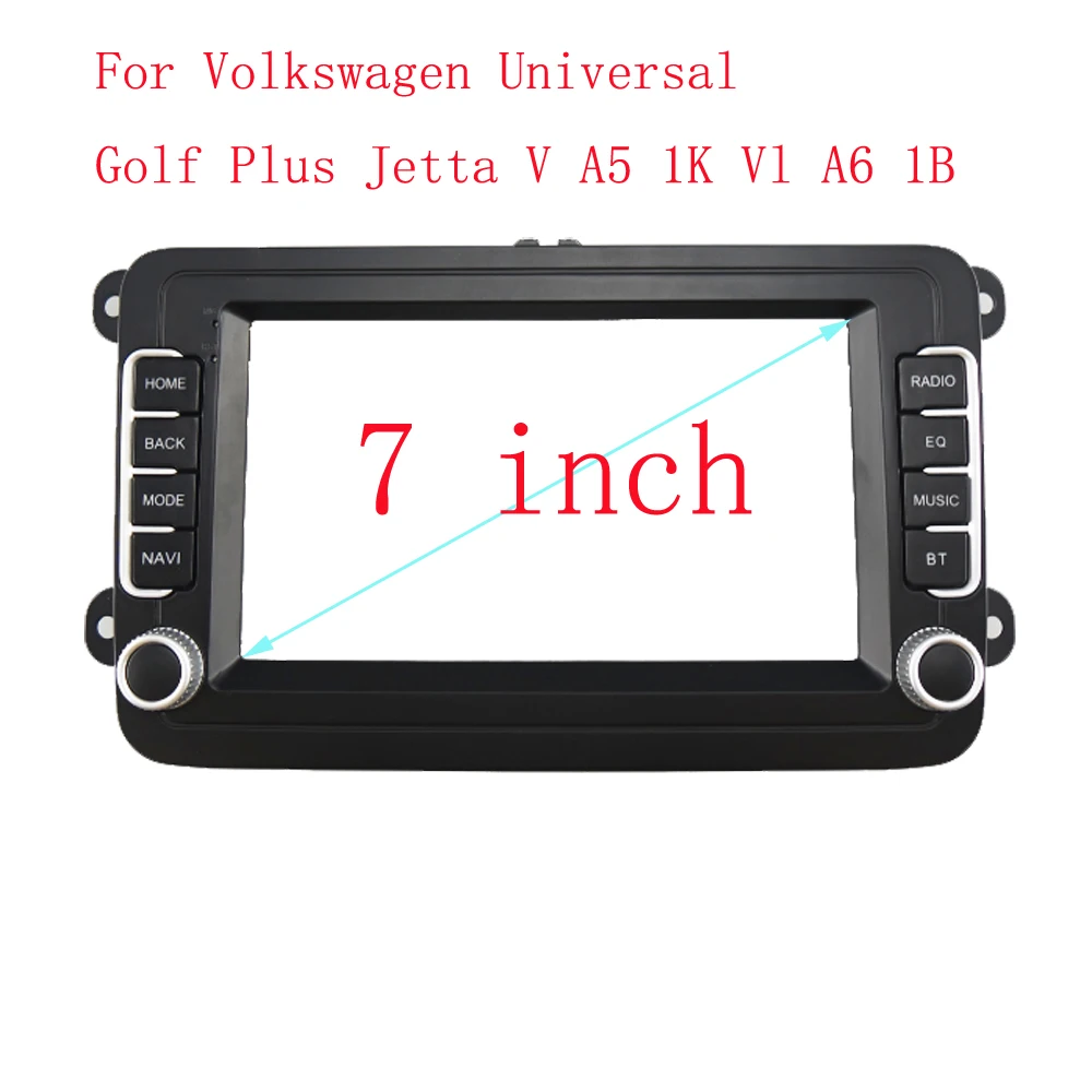 Автомобильная рама для радиоприемника, адаптер 7 2din для Volkswagen, Skoda Octavia, Golf 5, VW, Touran, Passat B6, Polo, Tiguan, Yeti, быстрая панель приборной панели (art.: 3920c6718f380) - 3920c6718f380