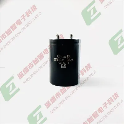 

New original Hitachi HCGFA 220000MFD35VDC high capacity electrolytic capacitor