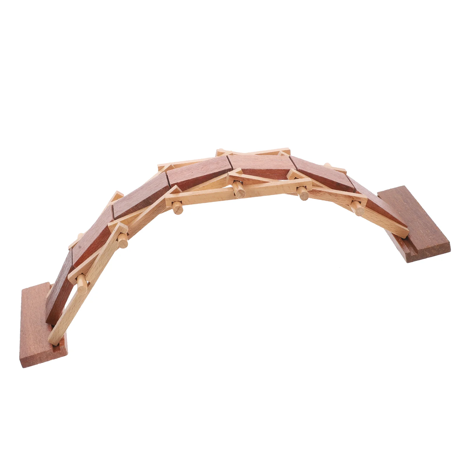

Household Arch Bridge Plaything Interesting Experiment Toy Funny Educational Science Wooden Assembly