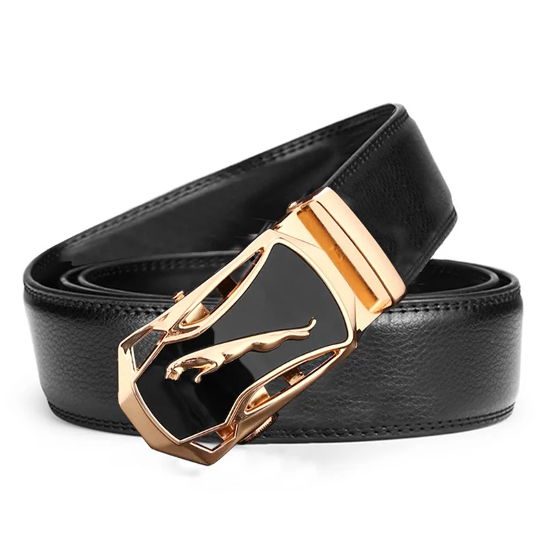 New Arrival Fashion Automatic Buckle Belt Men's Genuine Trend Belt ceinture Fashion Designer Ladies Denim Belt Length 110CM 1 New Arrival Fashion Automatic Buckle Belt Men's Genuine Trend Belt ceinture Fashion Designer Ladies Denim Belt Length 110CM 1