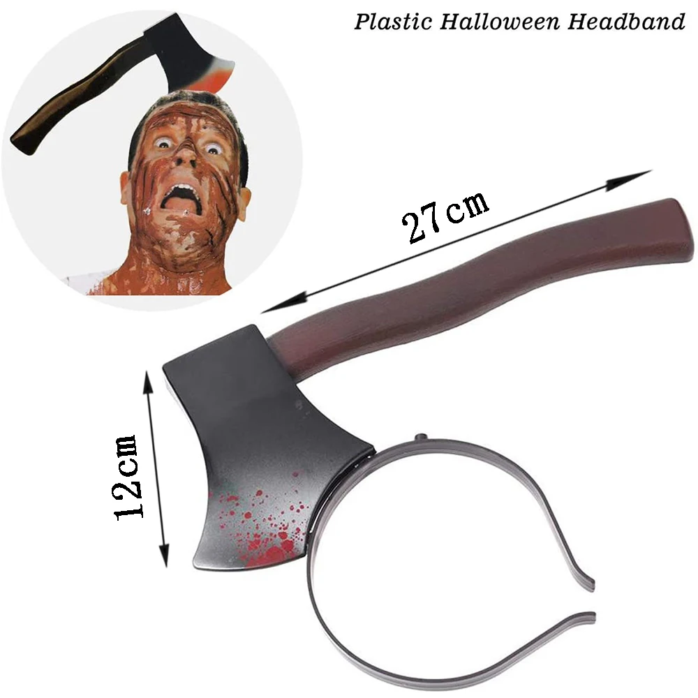 1 шт. головная повязка на Хэллоуин кровавый кухонный нож игольчатая трубка