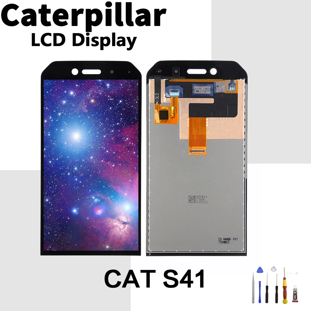 

original For Caterpillar CAT S41 Lcd display Touch Screen Digitizer Assembly For Caterpillar CAT S41 Lcd screen with tools