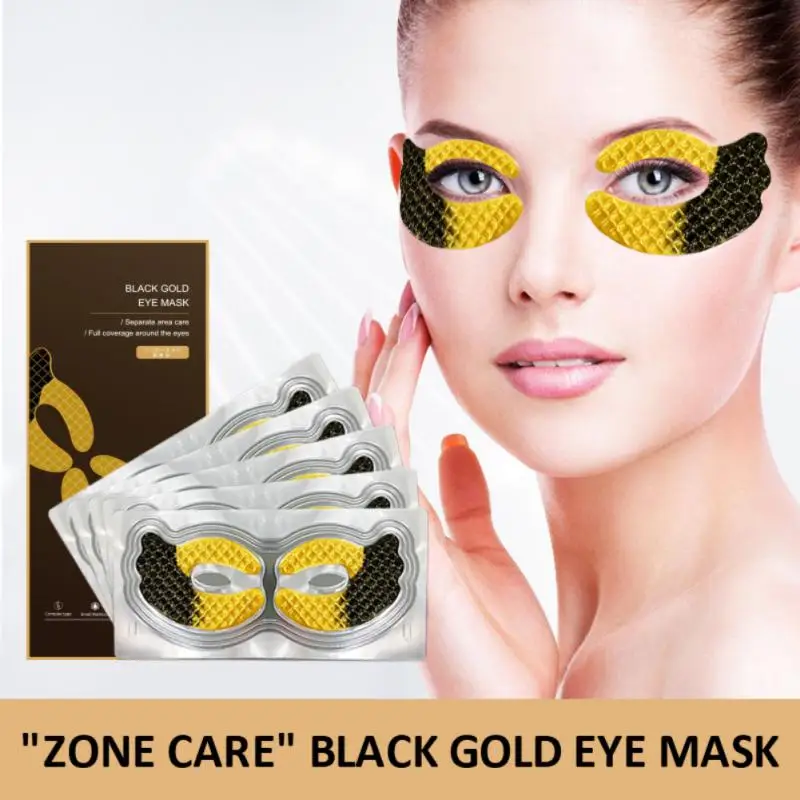 

Eye Mask Black Truffle Black Gold Multi-effect Repair Dark Circles Reduce Eye Wrinkles Eye Bag Niacinamide Brightening Eye Mask