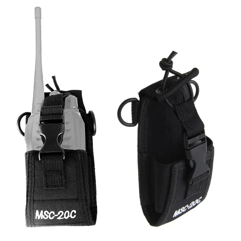 

2022 New MSC-20C Nylon Radio Case Bag Holder Pouch for baofeng UV-B5 UV82 UV8 D GT-3 UV5R