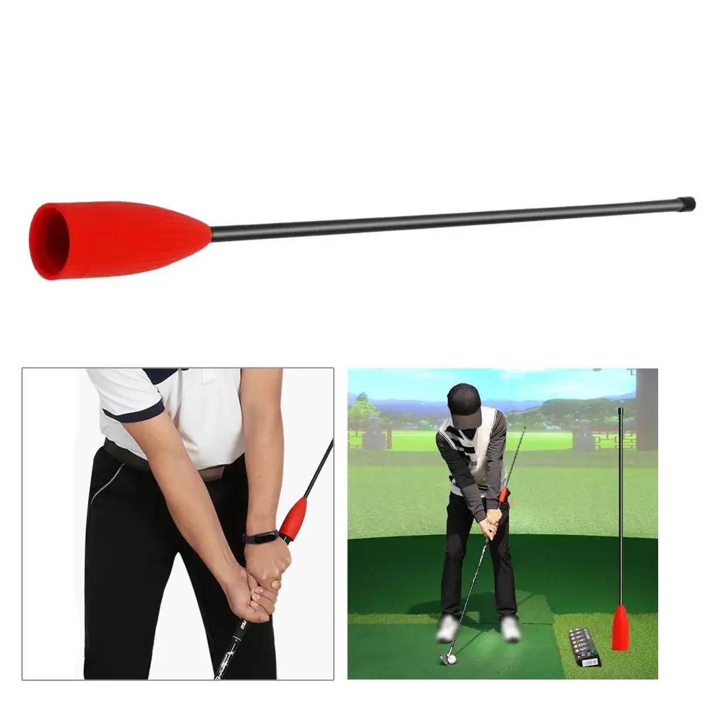 Golf Swing Training Tempo Practice Swing Trainer Gesture Alignment Correction Practicing Guide Warm up Stick for Improved Rhythm